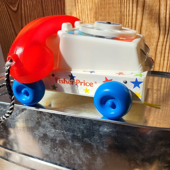 Vintage Fisher Price Toy Chatter Telephone 1985 - Picture 10 of 15